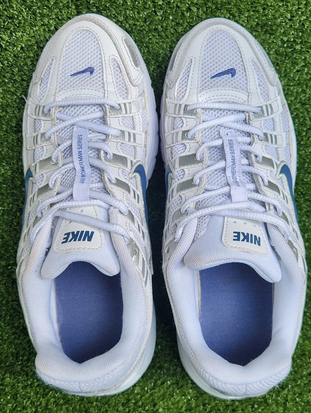 Nike P-6000 Athletic Running Comfort Leather Sneakers Shoes Size 7 Youth Men 7